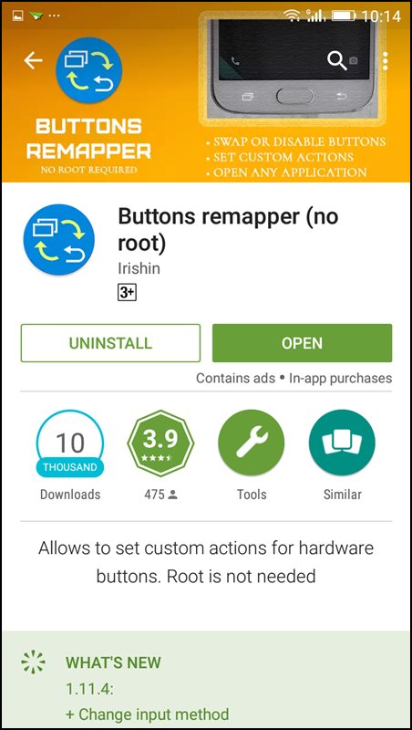 How to Change Working Of Hardware Buttons In Android - 92