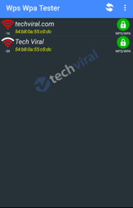 Hack wep wifi password in android without root