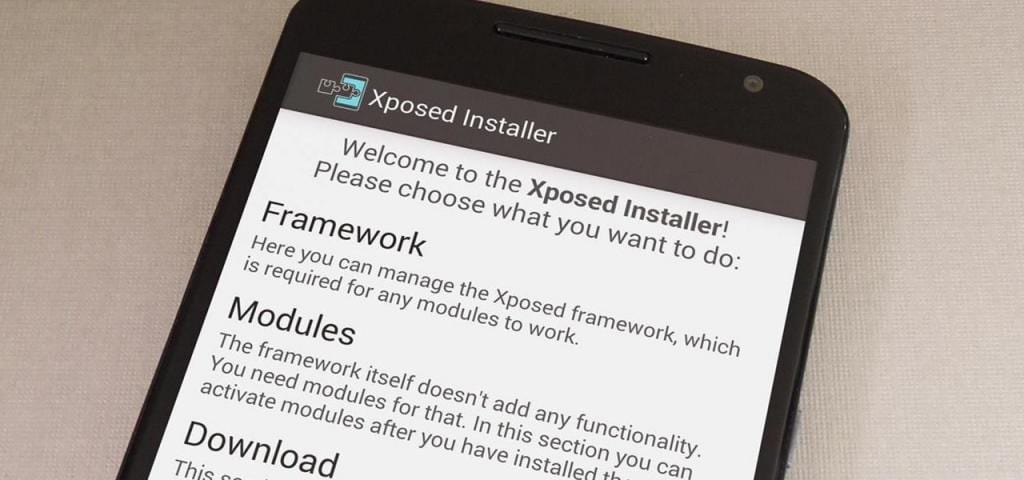 Install XPOSED installer