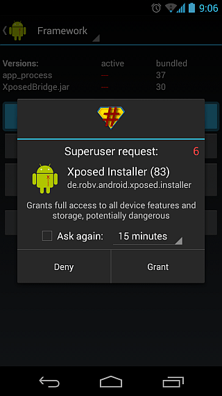 Installing Xposed Installer Directly From Apk