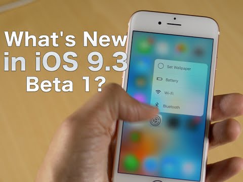 Apple, Geliştiriciler İçin Yeni iOS 9.3 Beta Sürümünü Yayınladı