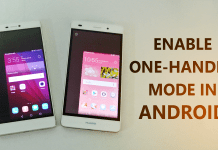 How to Enable One-Handed Mode in Android