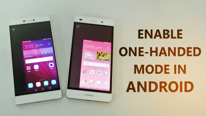 How to Enable One-Handed Mode in Android
