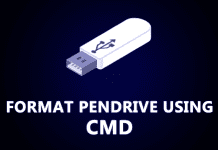 How To Format Pendrive Using Command Prompt In Windows