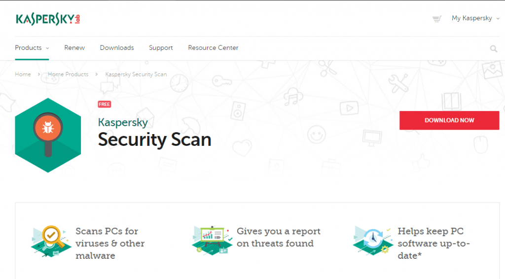 Kaspersky Security Scan