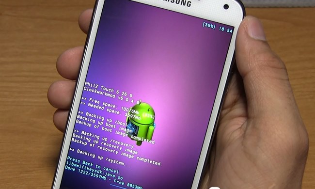 Zálohování Nandroid v systému Android