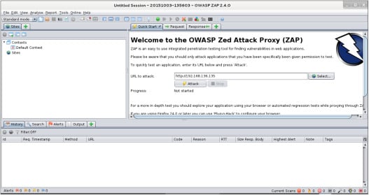 Owasp Zed Attack Proxy projekt