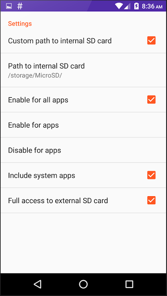   Vyměňte interní úložiště na SD kartu v systému Android