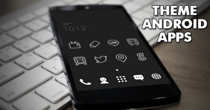 How to Theme Android Apps