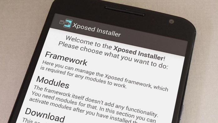 Telepítse az Xposed Framework-et