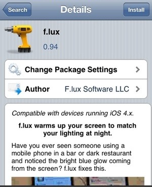 F.lux app
