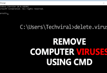 How To Remove Computer Viruses Using CMD