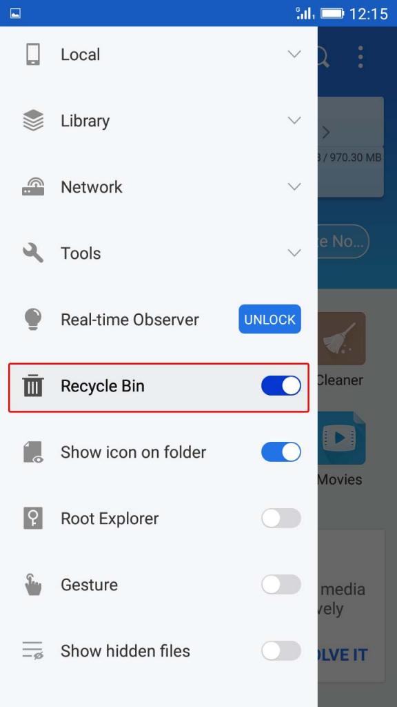 How To Add Recycle Bin Feature On Android phone - 2