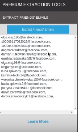 Extract email