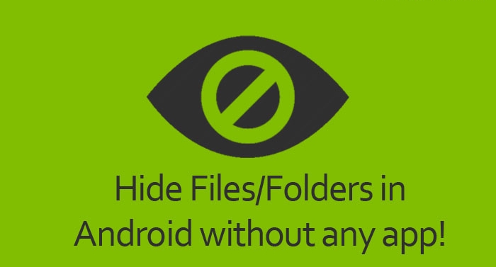 How To Hide Images On Android Device Without Any App - 9