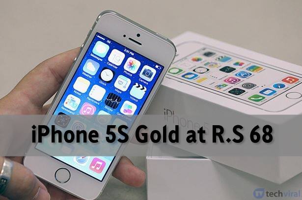 Indian Student Bought iPhone 5S for Just $1 from Popular Shopping Site