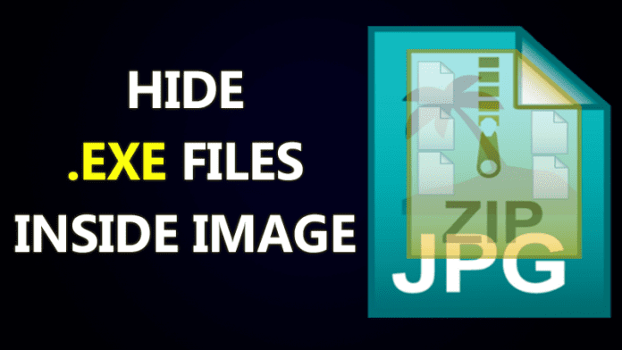 How To Hide Exe files Inside Pictures
