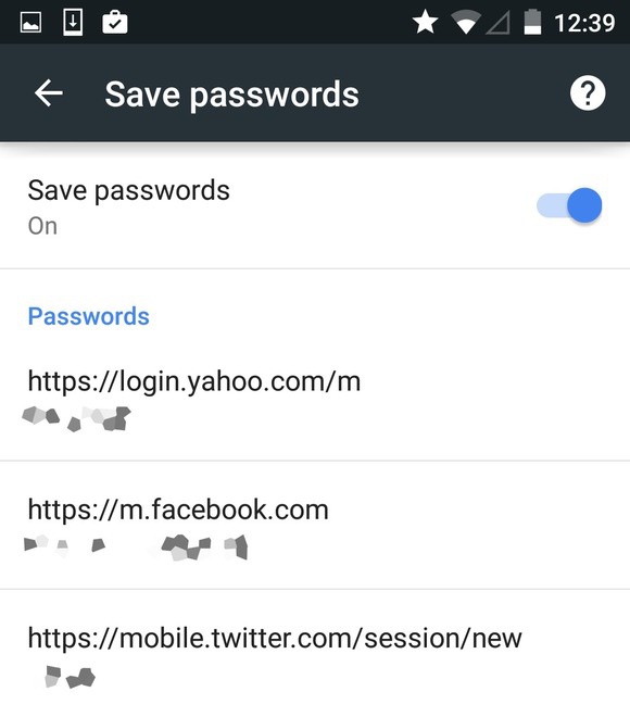 Don't Save Passwords in Browser
