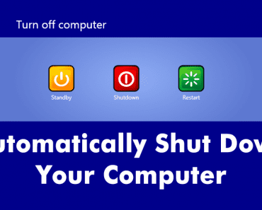 How To Automatically Shut Down Your Computer At A Specified Time