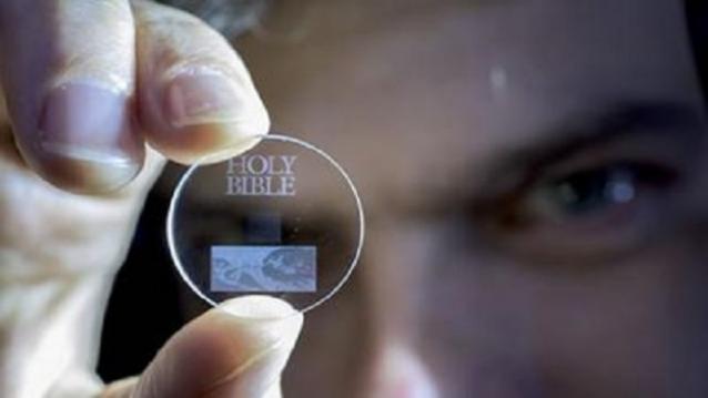 Small Quartz Disc Can Store 360TB data for lifetime, say researchers