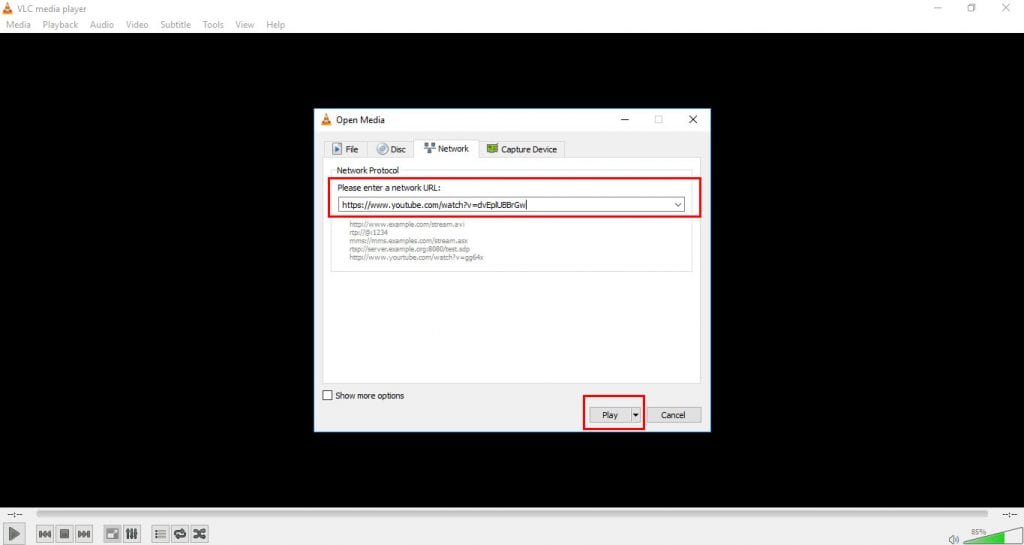 How To Watch Youtube Videos In VLC Media Player  Windows  - 85