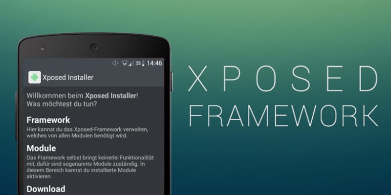 Root enheten din og installer Xposed Framework