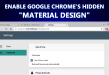 How to Enable Google Chrome's Hidden "Material Design"