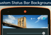 How To Get Custom Status Bar Backgrounds Based on the Time of Day