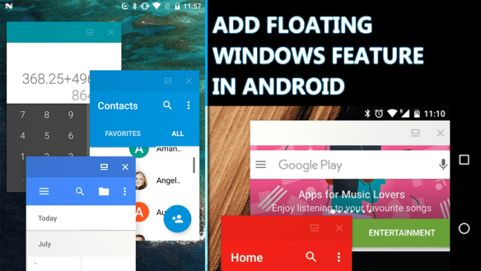 How To Add Floating Windows Feature In Android