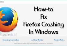 How To Fix Firefox Crashing In Windows