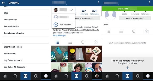 Use Multiple Instagram Accounts On Android or iPhone