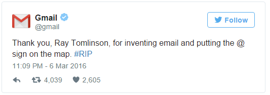 Inventor of Email  Ray Tomlinson is No More - 76