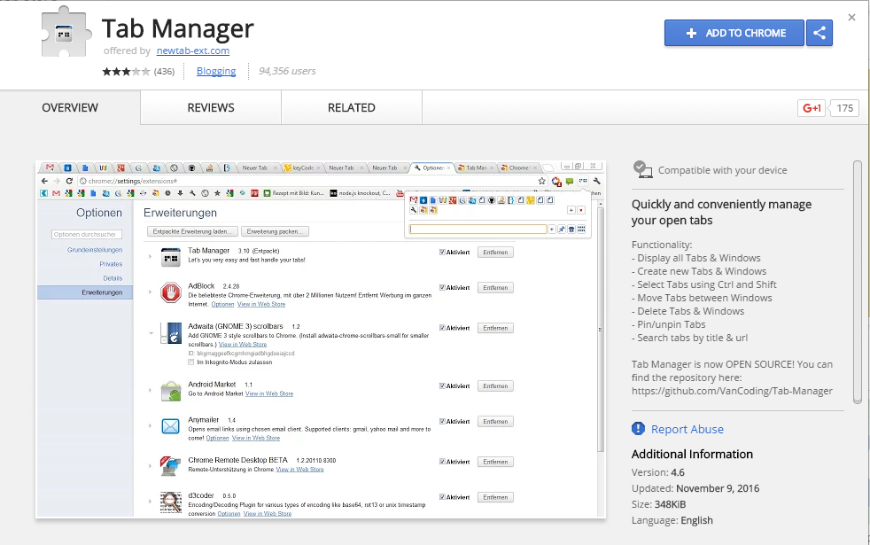 20 Best Google Chrome Tab Manager Extensions - 5