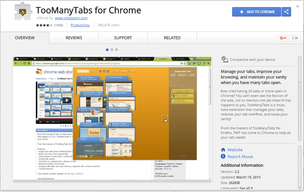 20 Best Google Chrome Tab Manager Extensions - 42