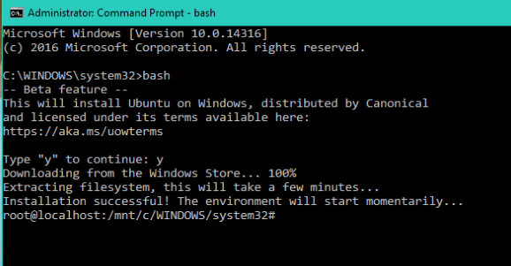 How to Run Linux Bash on Windows 10 - 8