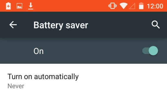 Use Battery Saver Mode