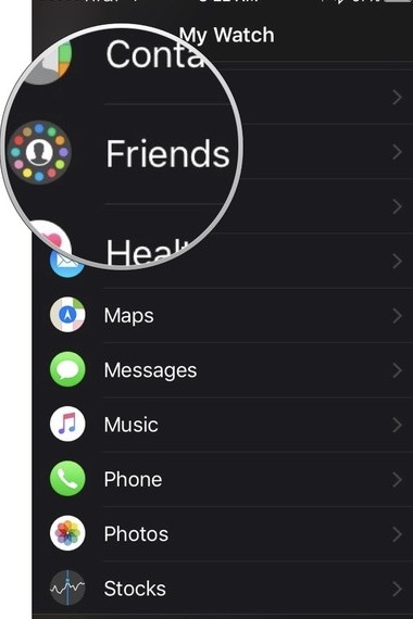 Create Friend Groups on your Apple Watch
