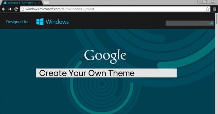 Hur man gör ditt eget Google Chrome-tema