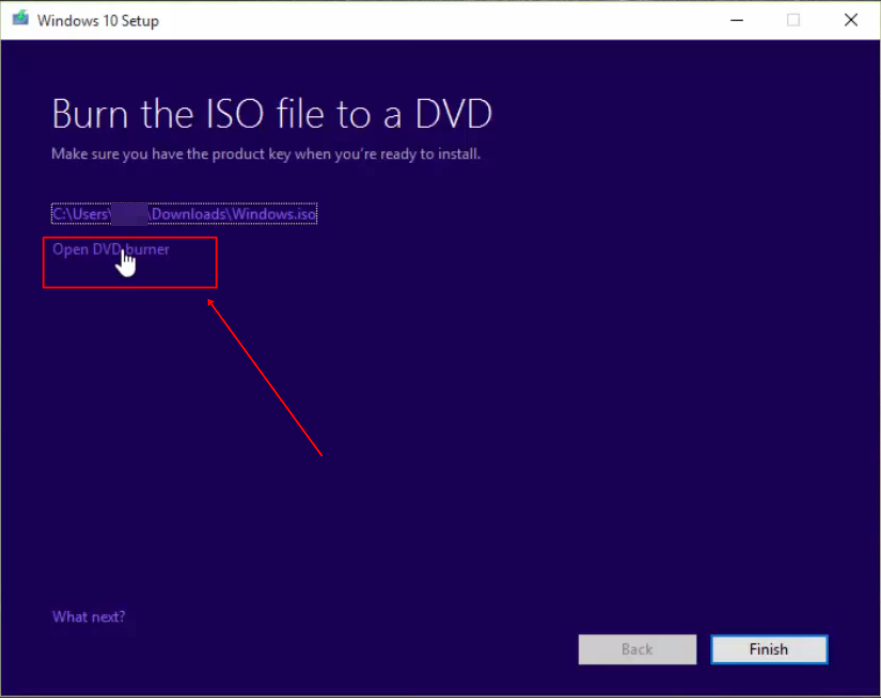 windows 10 disk image creator