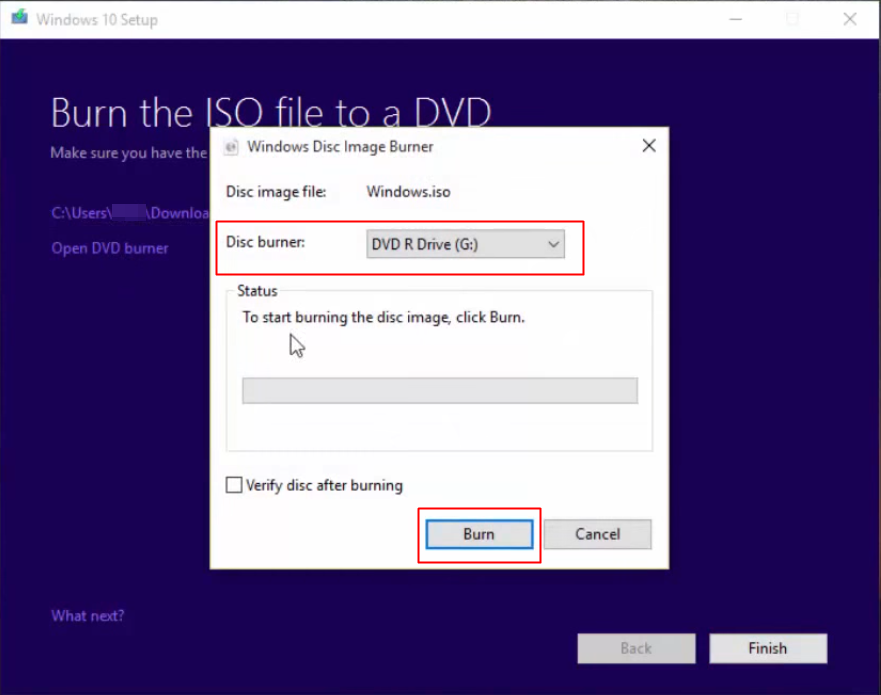 Windows 10 Installation Disc