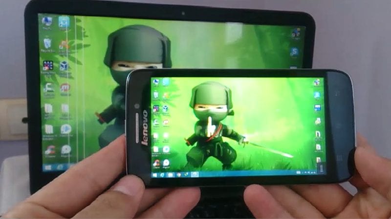 android app screen mirror android to windows 10