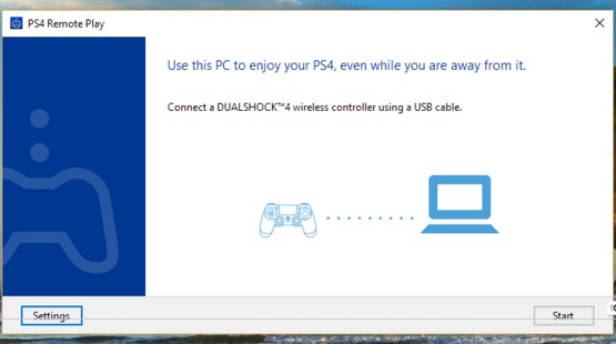 Play PS4 Remotely on PC