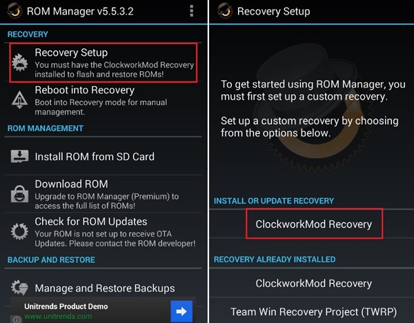 Install Custom Recovery On Android