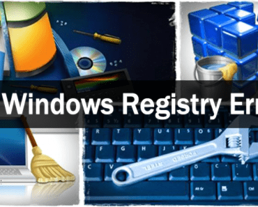 How To Fix or Repair Windows Registry Errors