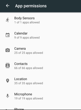 Spravujte oprávnění aplikací na Android Marshmallow