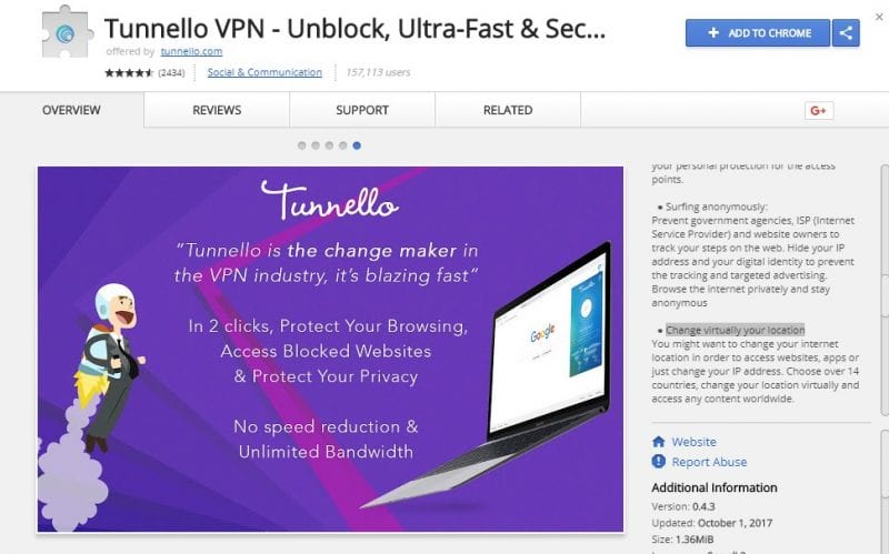 Tunnello VPN