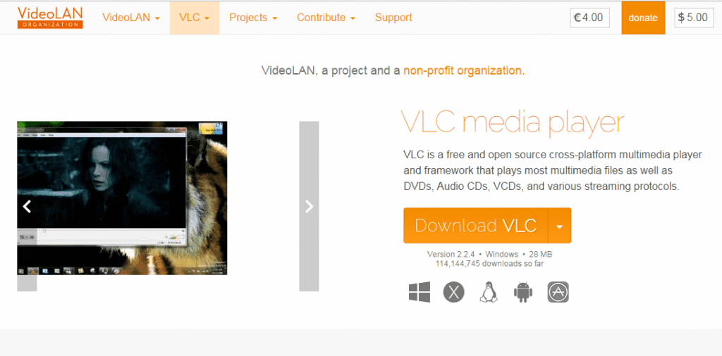 how to have vlc media player 3d movies