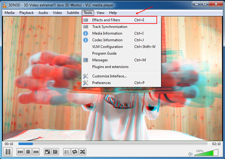 How to Watch 3D Movies On PC Using VLC Media Player - 19