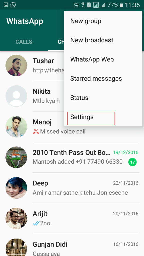 Convert WhatsApp Conversation Into TXT Format