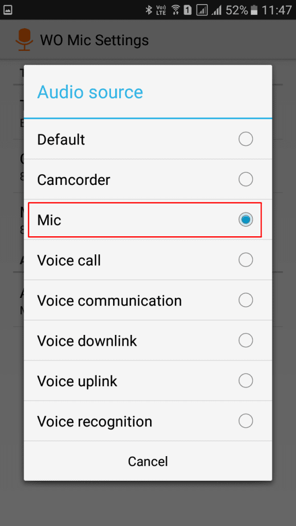 Use Your Android As Computer Microphone
